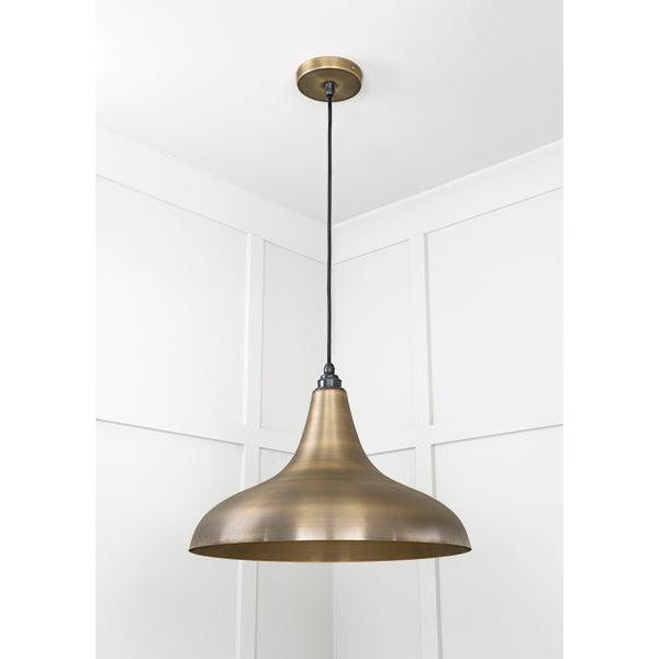 Aged Brass Frankley Pendant | From The Anvil-Ceiling Pendants-Yester Home