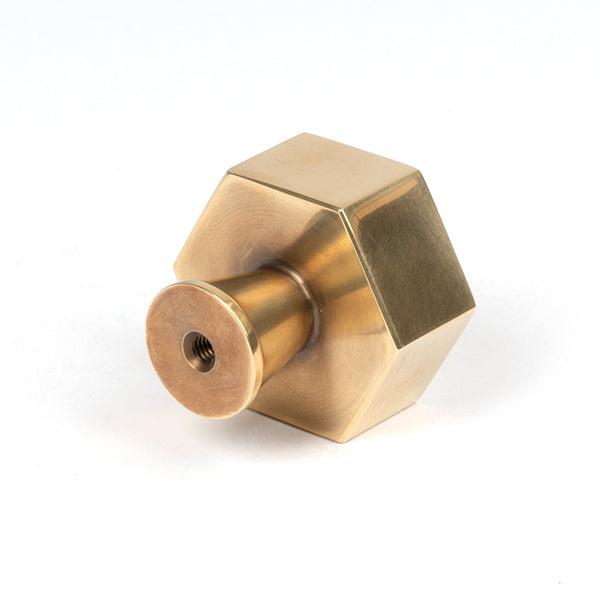 Aged Brass Kahlo Cabinet Knob - 38mm | From The Anvil-Cabinet Knobs-Yester Home