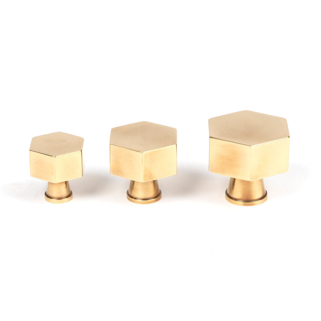 Aged Brass Kahlo Cabinet Knob - 38mm | From The Anvil-Cabinet Knobs-Yester Home