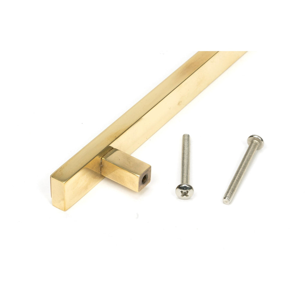 Aged Brass Scully Pull Handle - Large | From The Anvil-Pull Handles-Yester Home