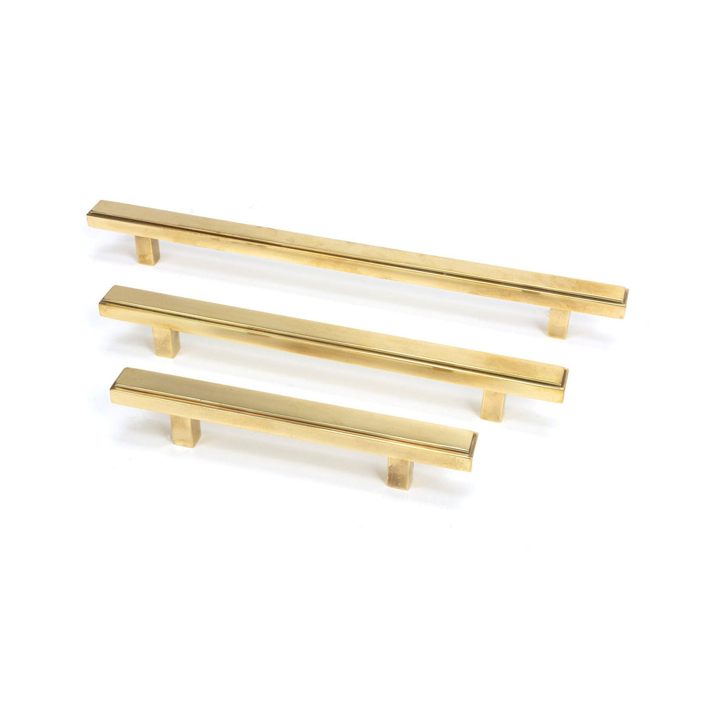 Aged Brass Scully Pull Handle - Large | From The Anvil-Pull Handles-Yester Home