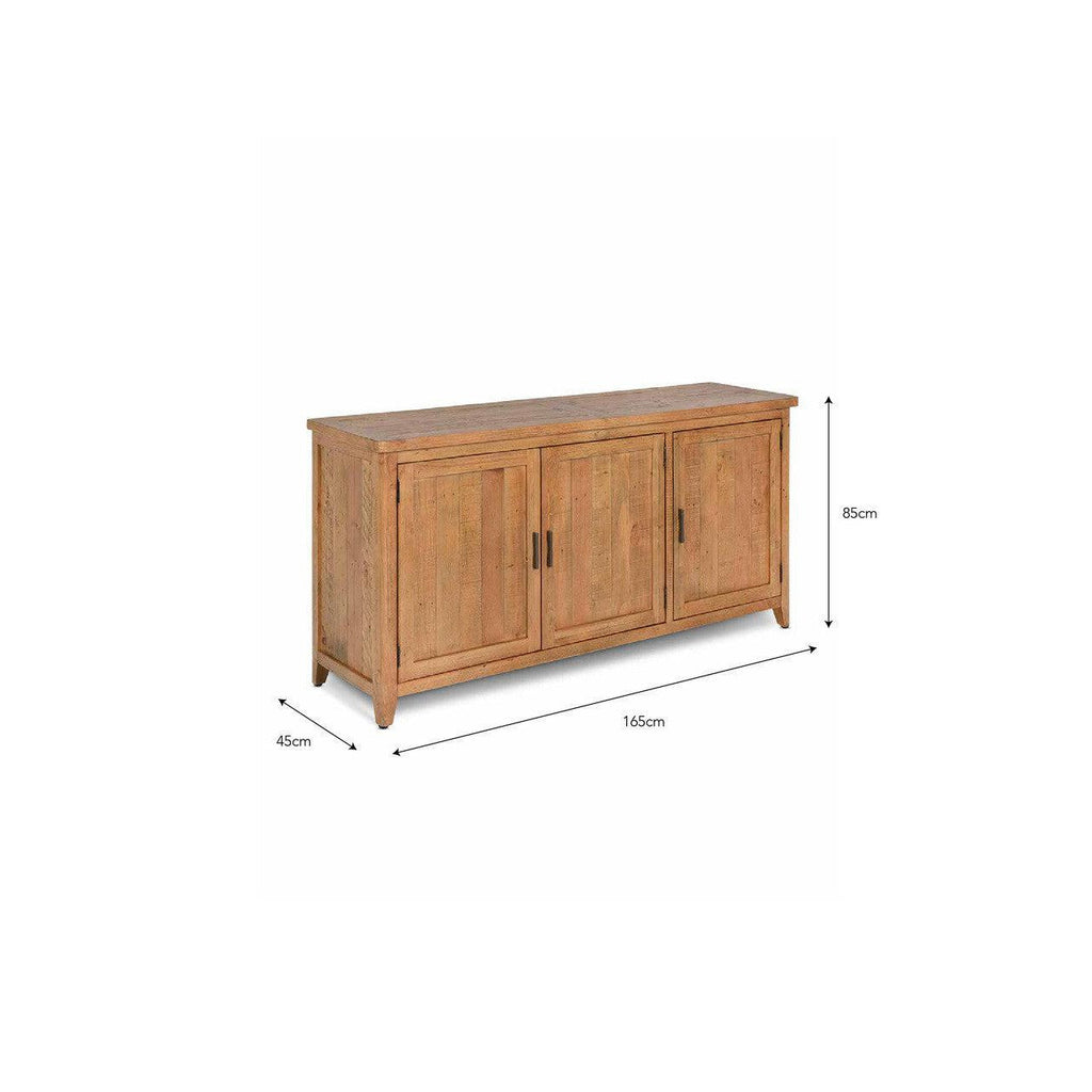 Ashwell Sideboard | 3 Door | Natural-Consoles & Sideboards-Yester Home