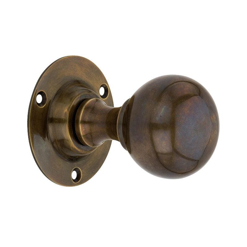 Ball Door Knob Antique-Mortice Door Knobs-Yester Home