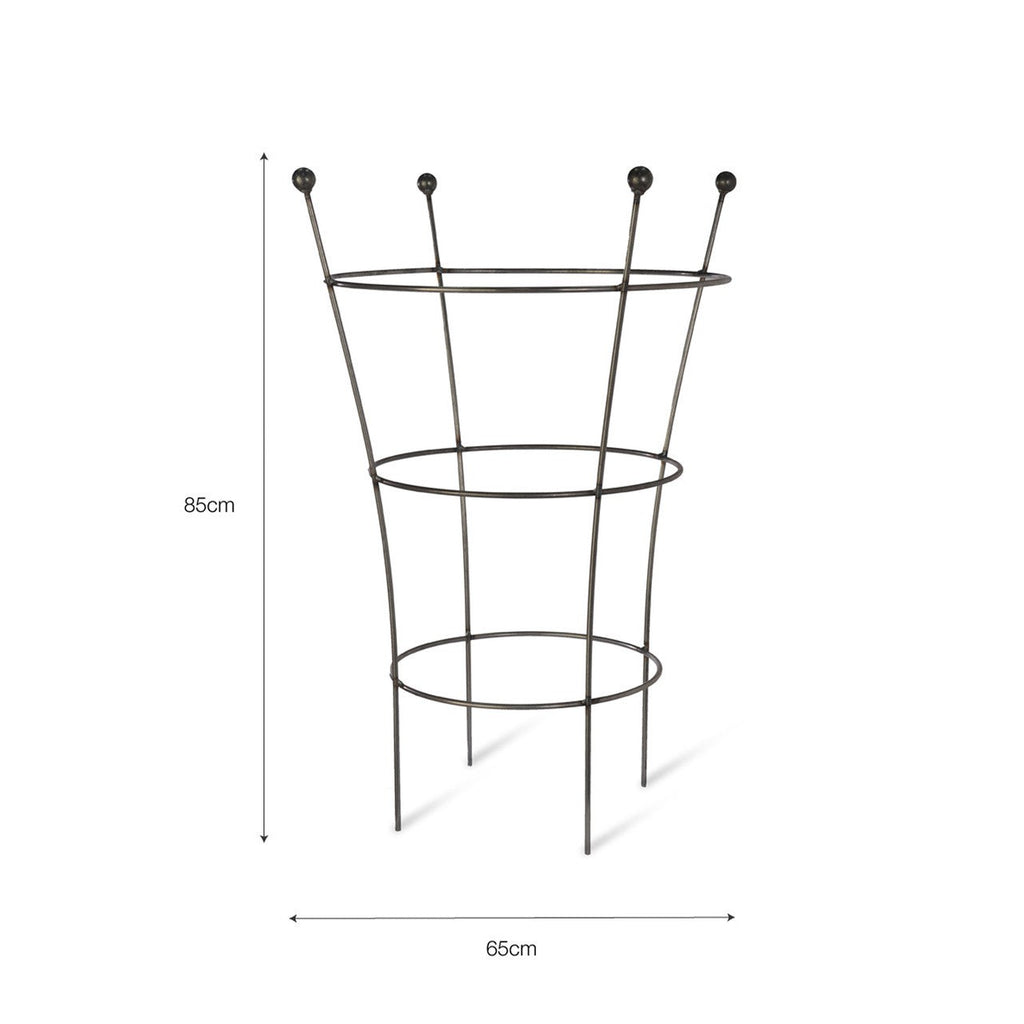 Barrington Flared Plant Support | Large - Plant Supports & Obelisks - Garden Trading - Yester Home