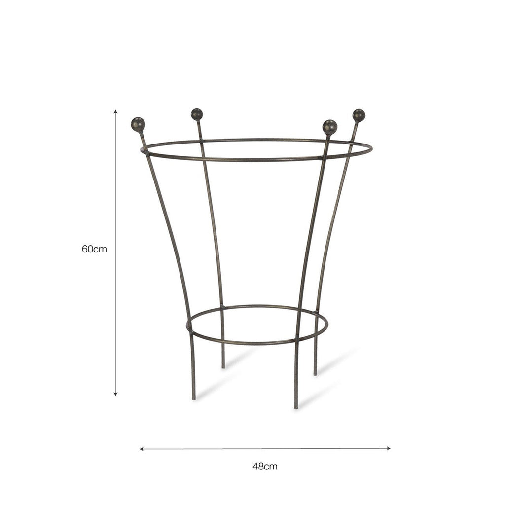 Barrington Flared Plant Support | Small PRE-ORDER Stock expected Late May - Plant Supports & Obelisks - Garden Trading - Yester Home