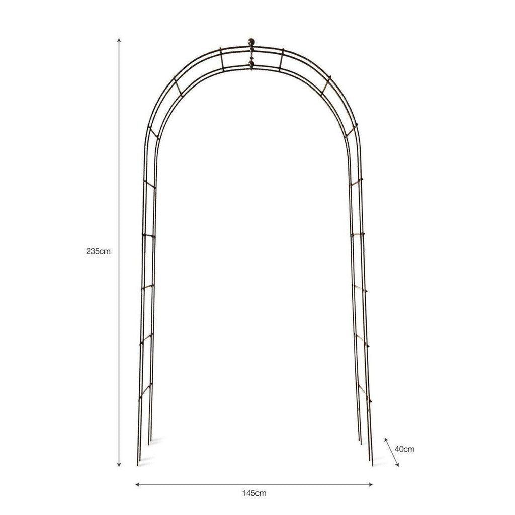 Barrington Rose Arch - Plant Supports & Obelisks - Garden Trading - Yester Home