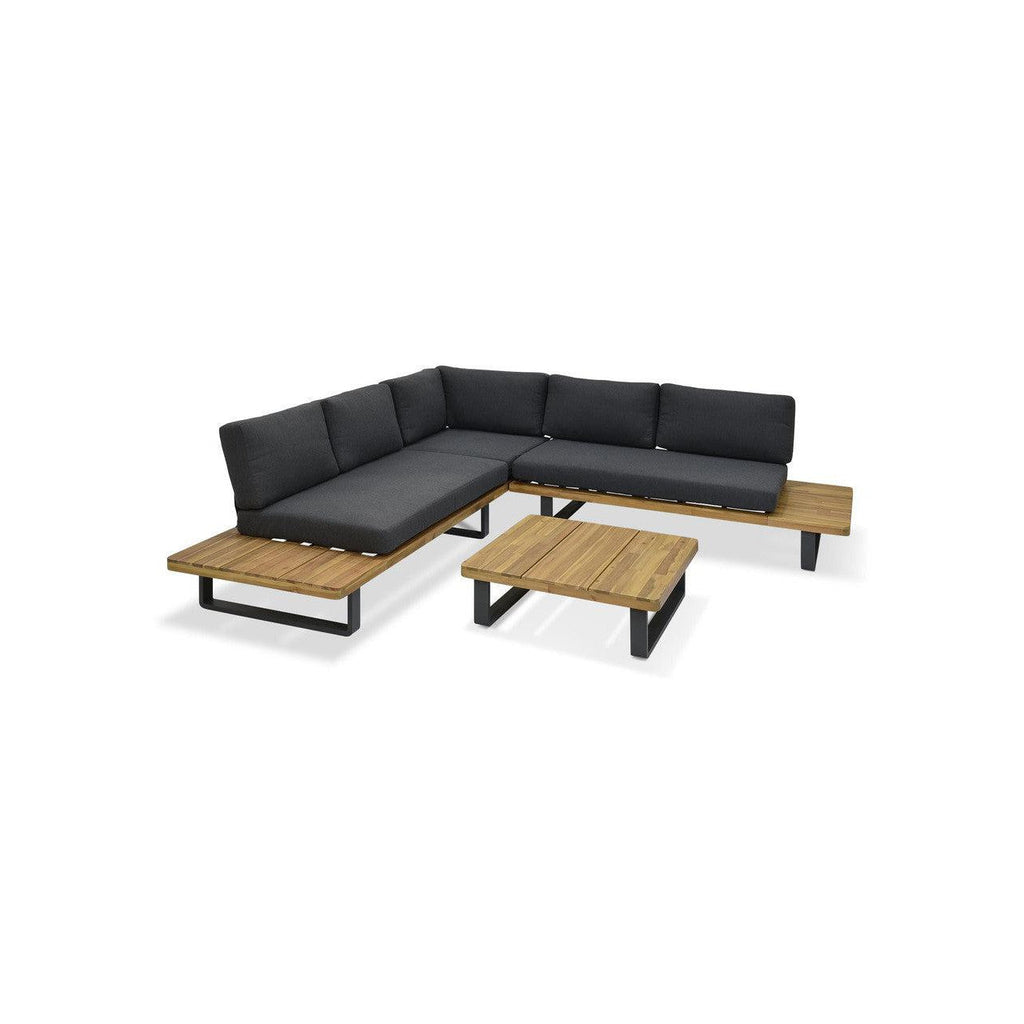 Bayworth Corner Sofa Set | Natural-Outdoor Sofas & Sets-Yester Home