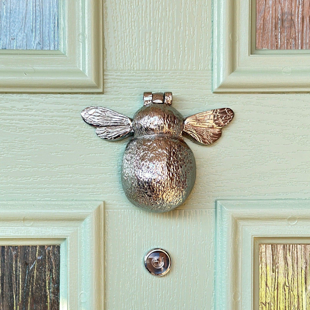 Bumblebee Door Knocker | Solid Brass-Door Knocker-Yester Home