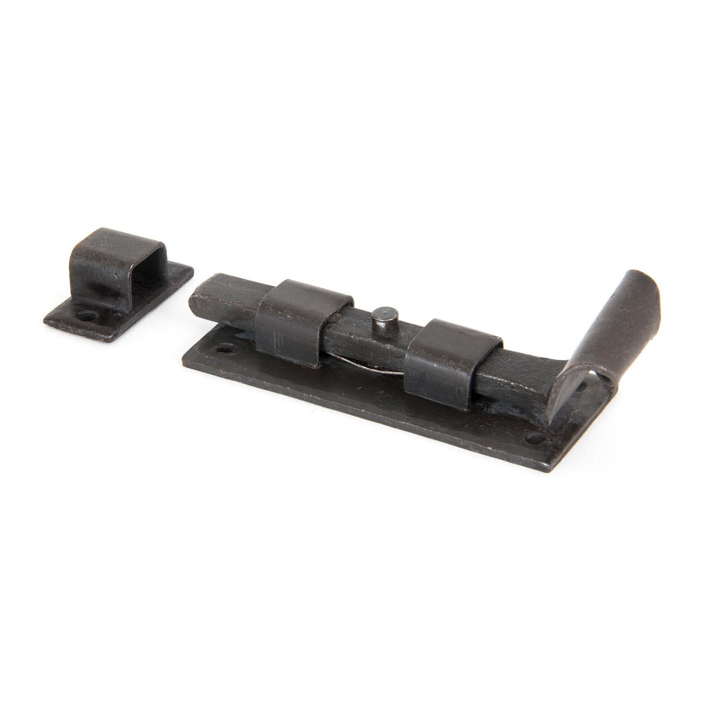 Beeswax 4" Straight Door Bolt | From The Anvil - Bolts - From The Anvil - Yester Home