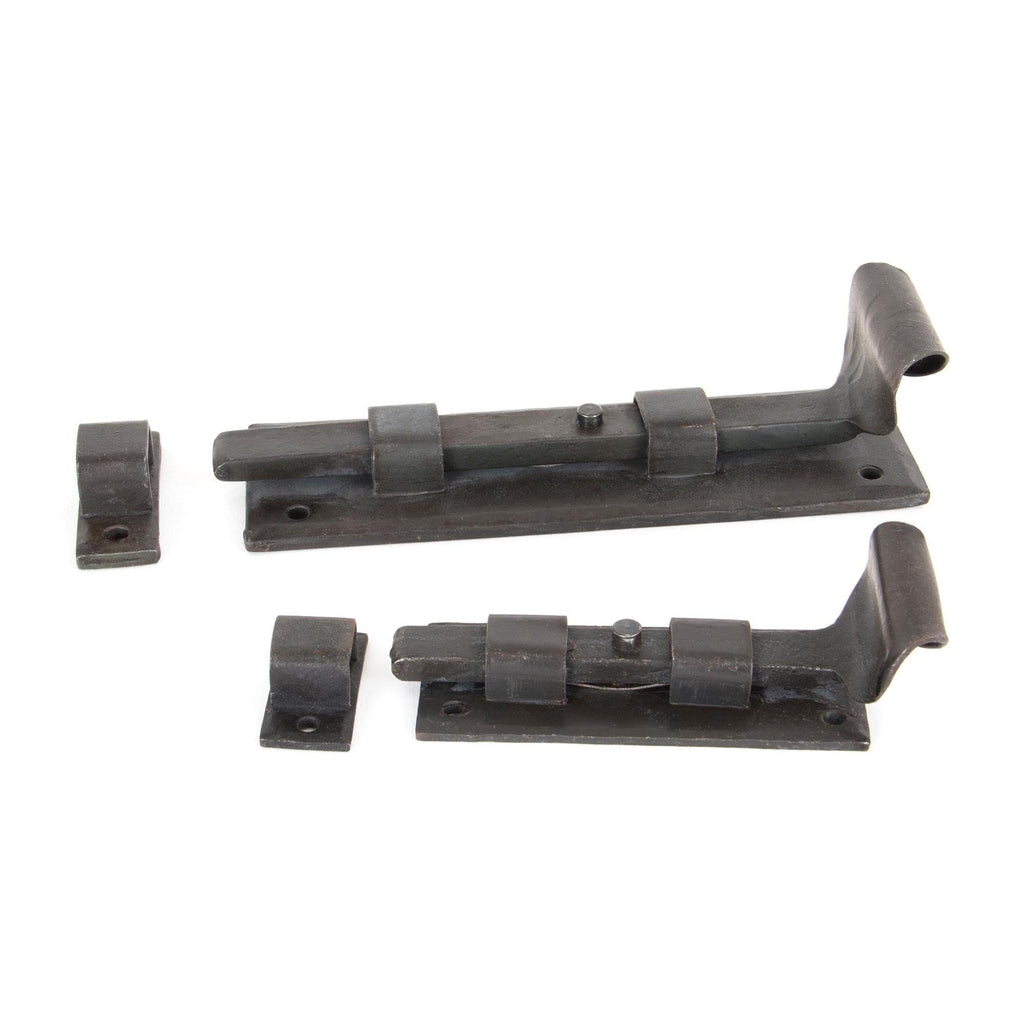 Beeswax 4" Straight Door Bolt | From The Anvil - Bolts - From The Anvil - Yester Home