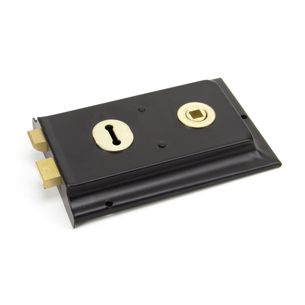 Beeswax Rim Lock & Cast Iron Cover | From The Anvil - Rim Locks & Latches - From The Anvil - Yester Home