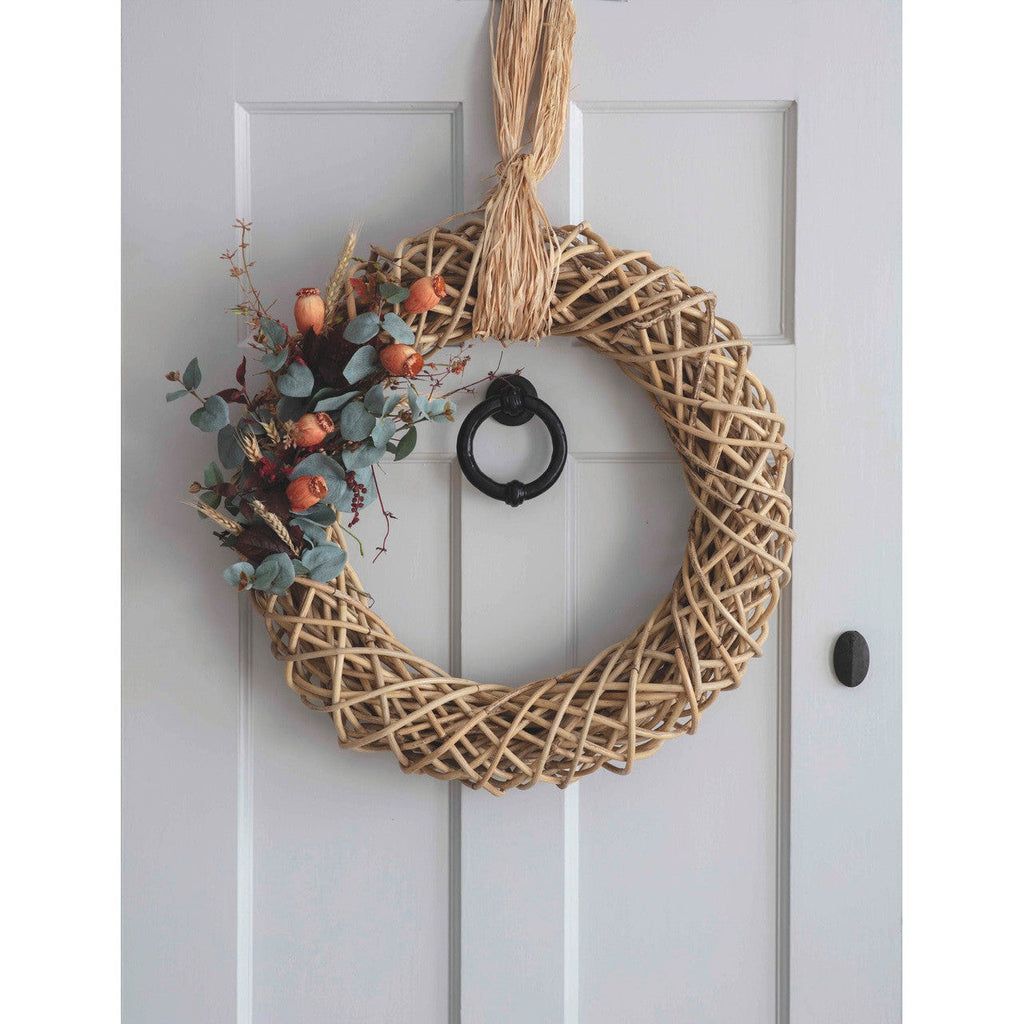 Bembridge Door Wreath | 50cm | Natural - Home Accessories - Garden Trading - Yester Home