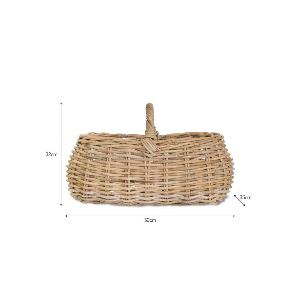 Bembridge Foreage Basket | Natural PRE-ORDER Stock expected Late July - Baskets - Garden Trading - Yester Home