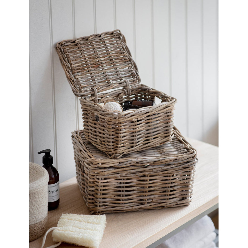 Bembridge Storage Baskets | Set of 2 | Natural - Baskets - Garden Trading - Yester Home