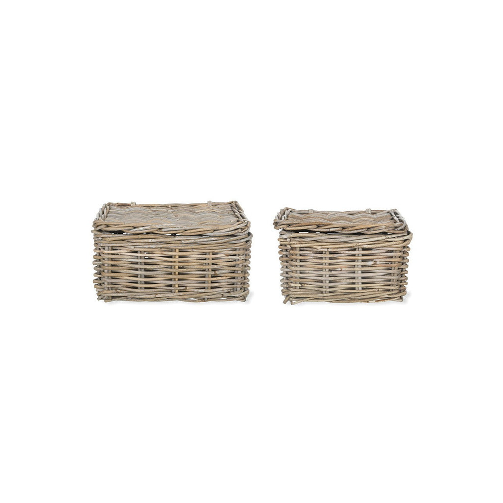 Bembridge Storage Baskets | Set of 2 | Natural - Baskets - Garden Trading - Yester Home