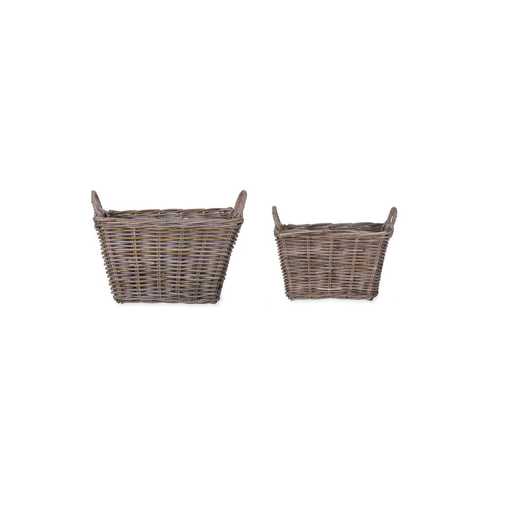 Bembridge Storage Baskets with Handles | Set of 2 | Natural - Baskets - Garden Trading - Yester Home