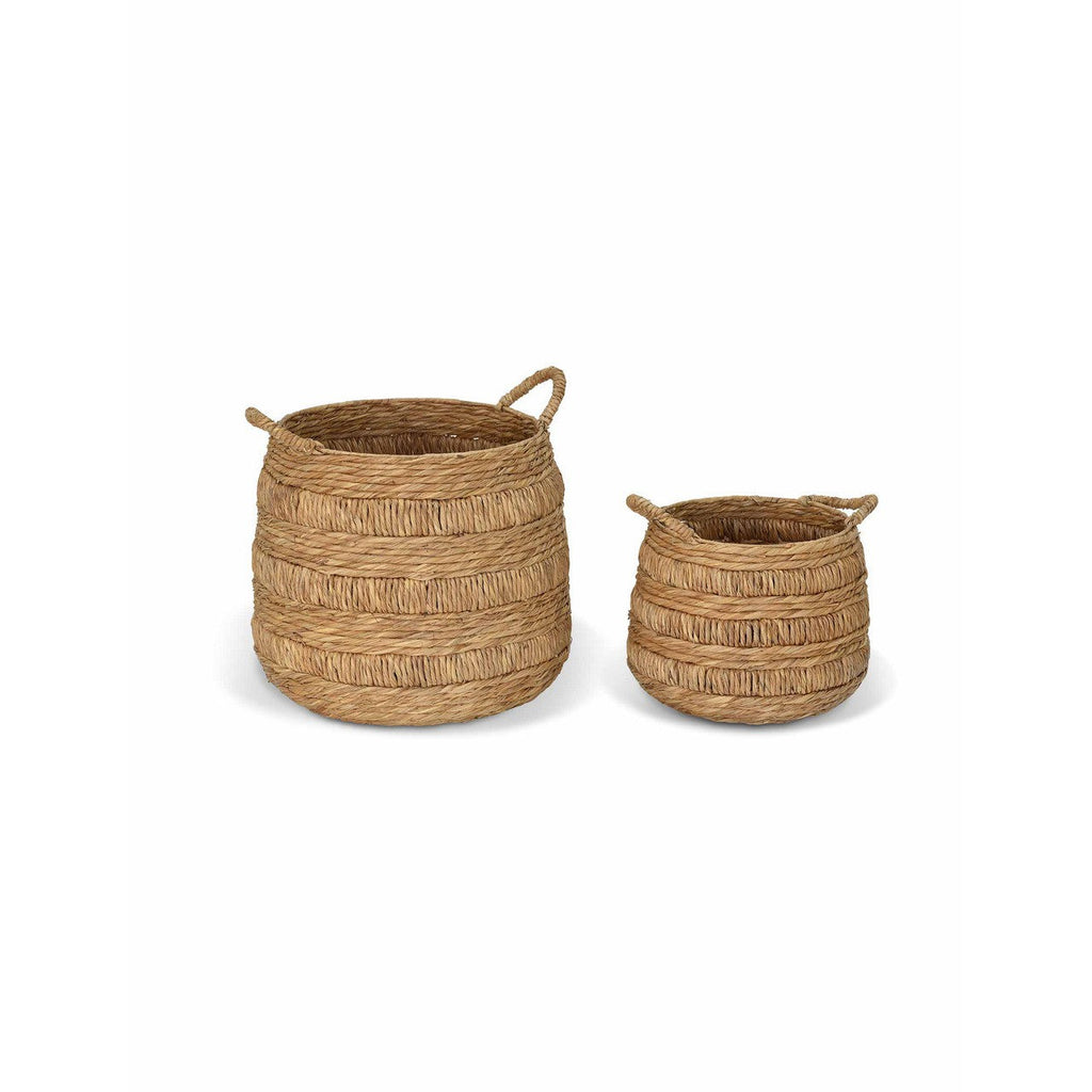 Bilberry Woven Basket | Round | Set of 2 - Baskets - Garden Trading - Yester Home