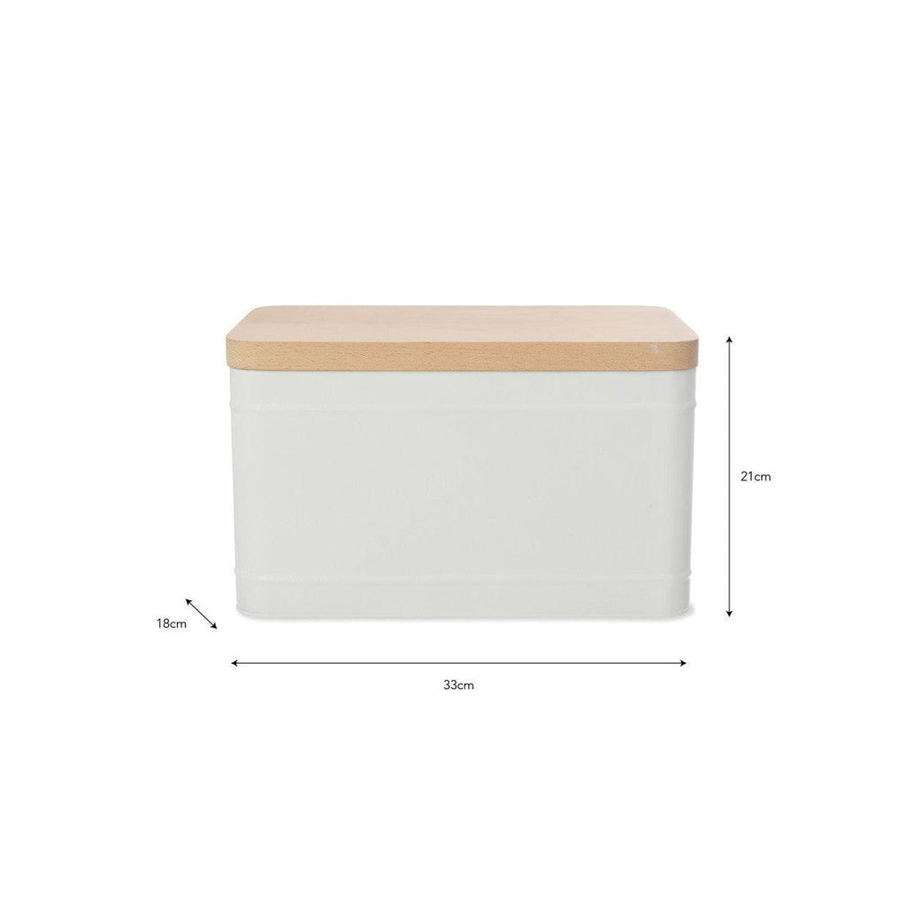 Borough Bread Bin | Lily White - Kitchen Storage - Garden Trading - Yester Home