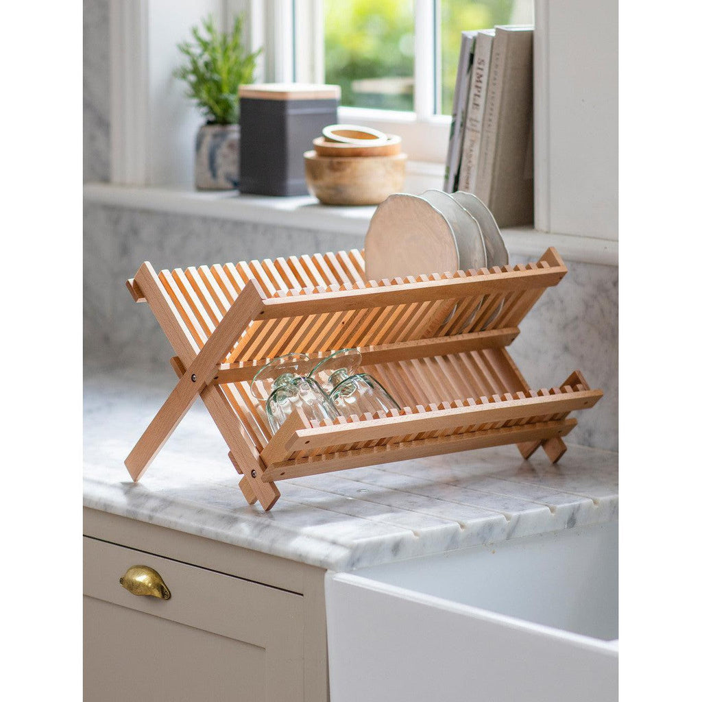 Borough Dish Rack | Natural - Kitchen Storage - Garden Trading - Yester Home