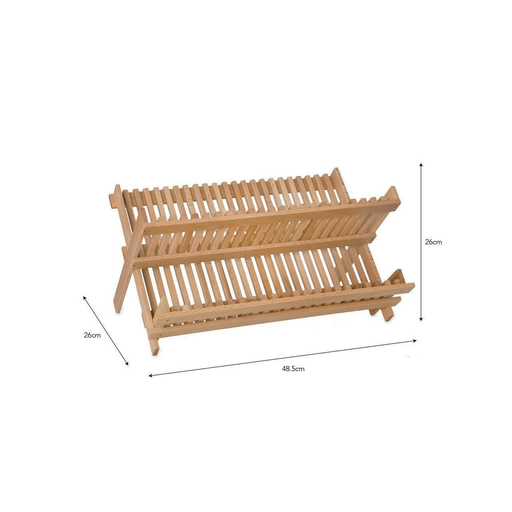 Borough Dish Rack | Natural - Kitchen Storage - Garden Trading - Yester Home