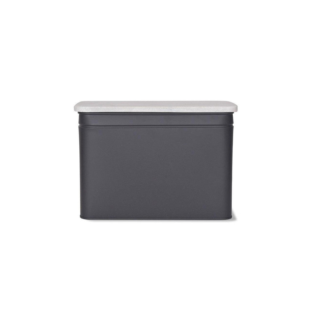 Brompton Bread Bin | Carbon - Kitchen Storage - Garden Trading - Yester Home