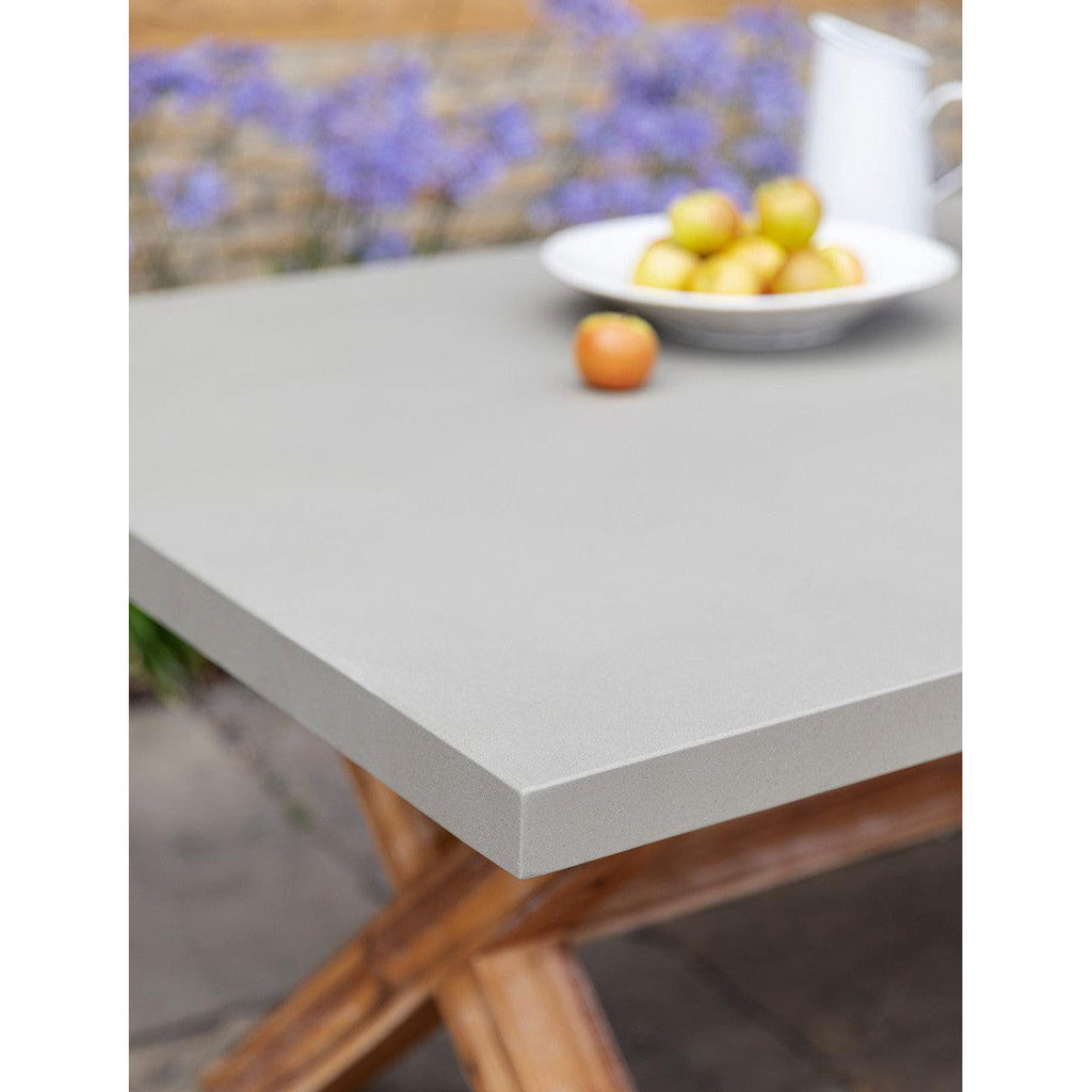 Burford Table | Large | Natural-Outdoor Dining Tables & Sets-Yester Home