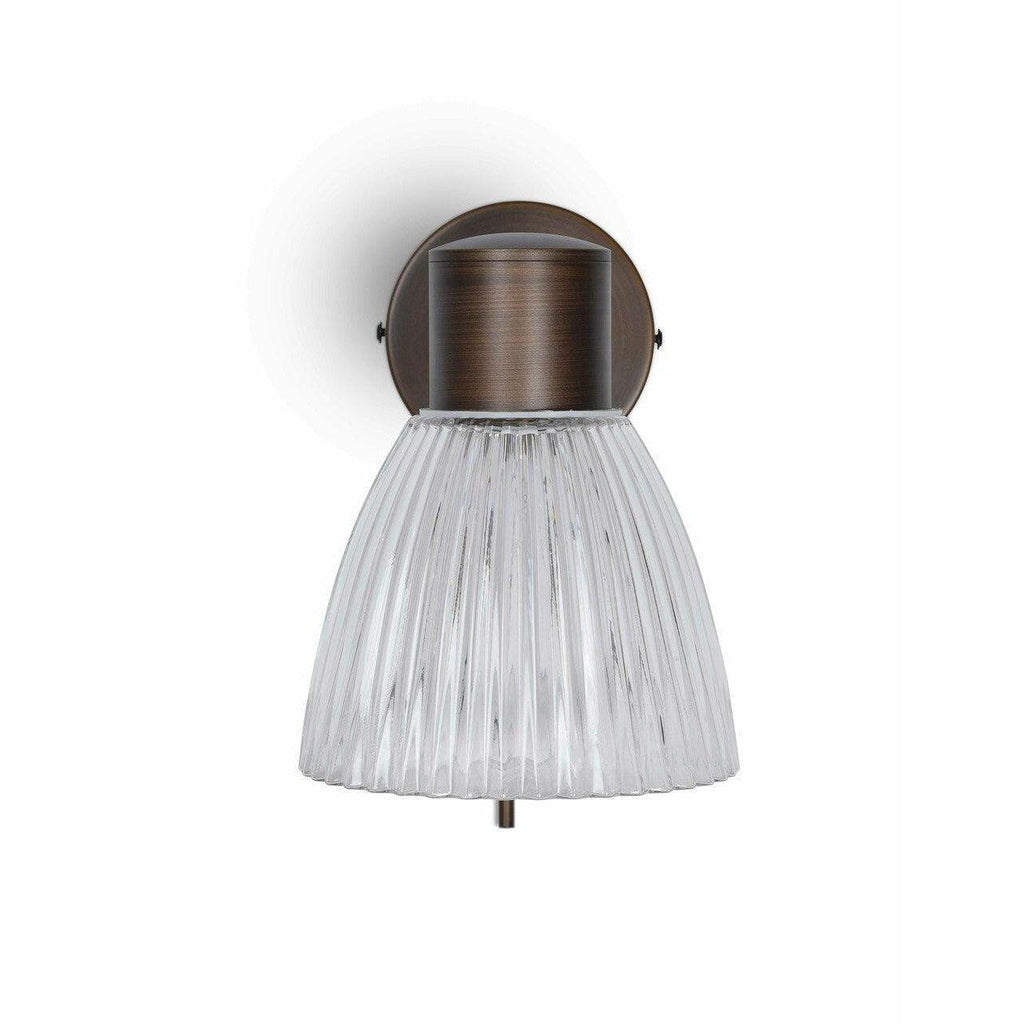 Campden Bathroom Wall Light | Antique Bronze-Bathroom Lights-Yester Home