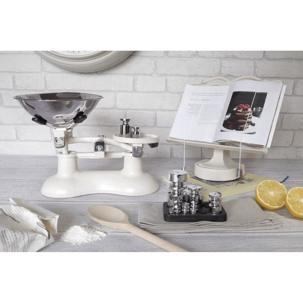 Cast Iron Cook Book Stand · Champagne ·-Kitchen Accessories-Yester Home