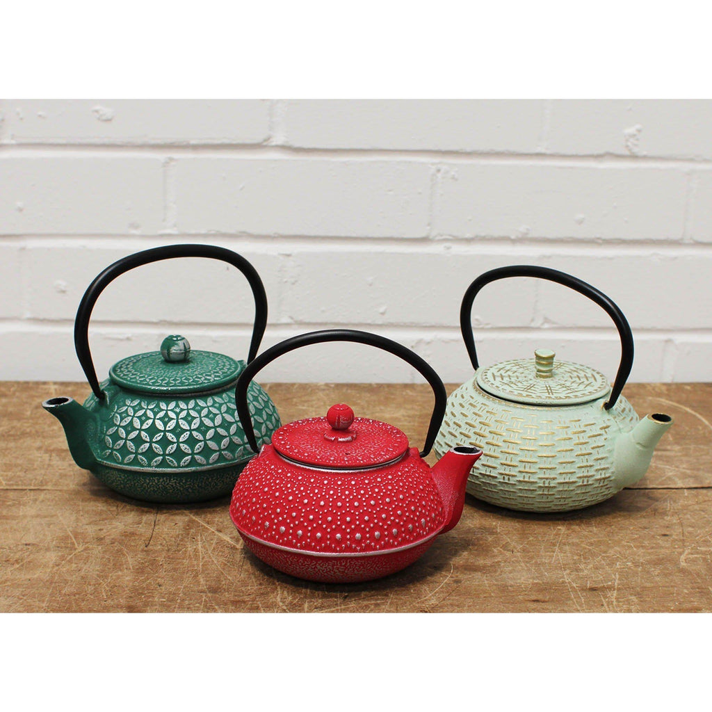 Cast Iron Japanese Teapot / Kettle Jade 1.0L-Teapots-Yester Home