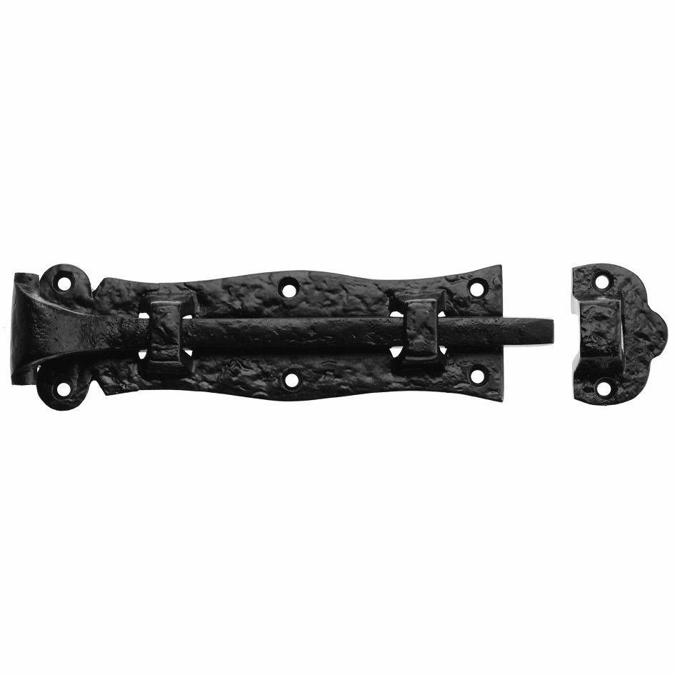 Cast Iron Plain Door Bolt · 7133 ·-Bolts & Locks-Yester Home