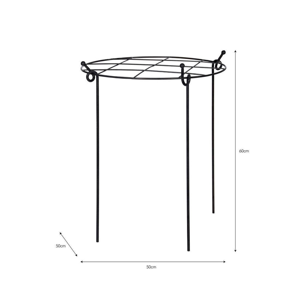 Charlbury Grow Through Plant Support | Large - Plant Supports & Obelisks - Garden Trading - Yester Home