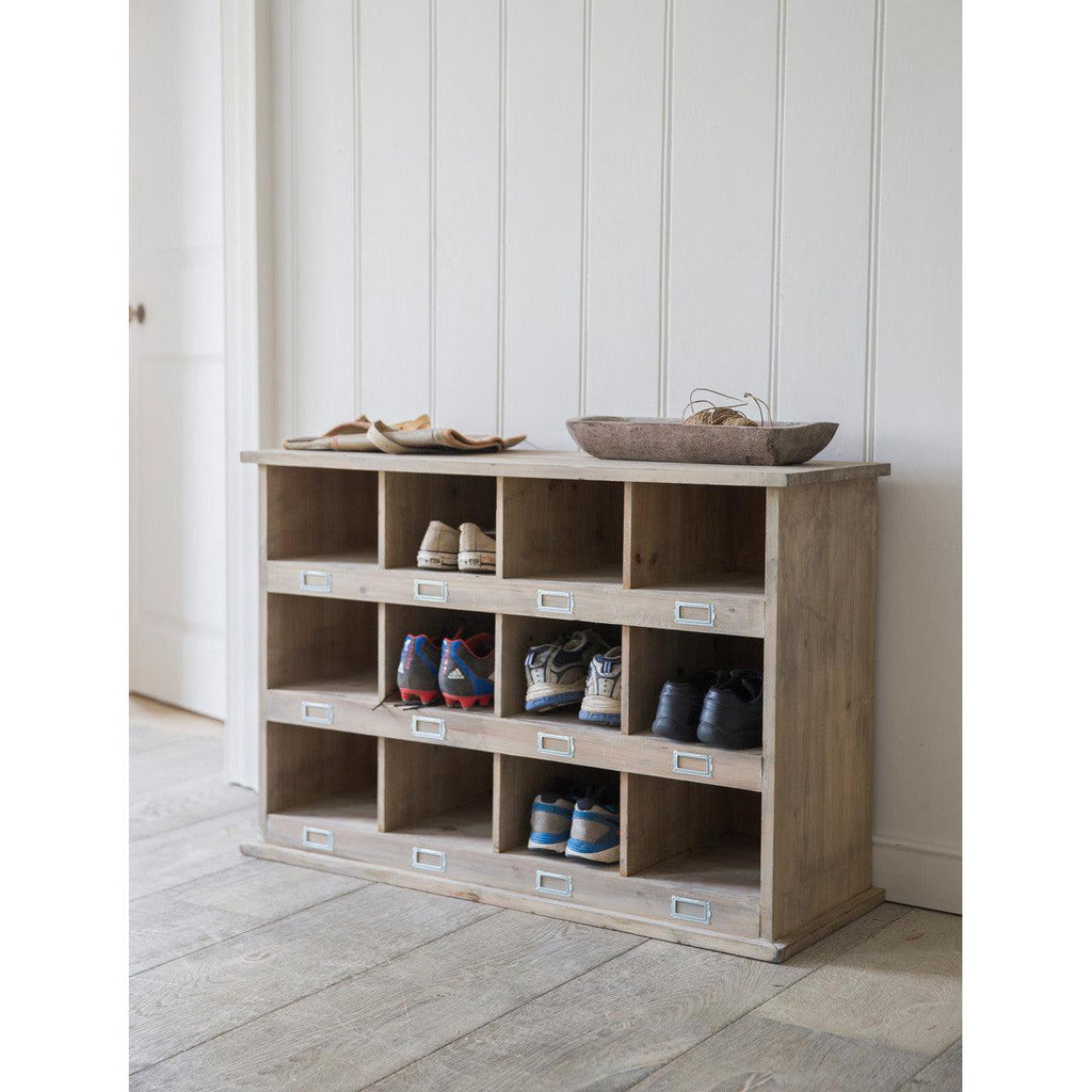 Chedworth 12 Shoe Locker | Natural - Shoe Storage - Garden Trading - Yester Home