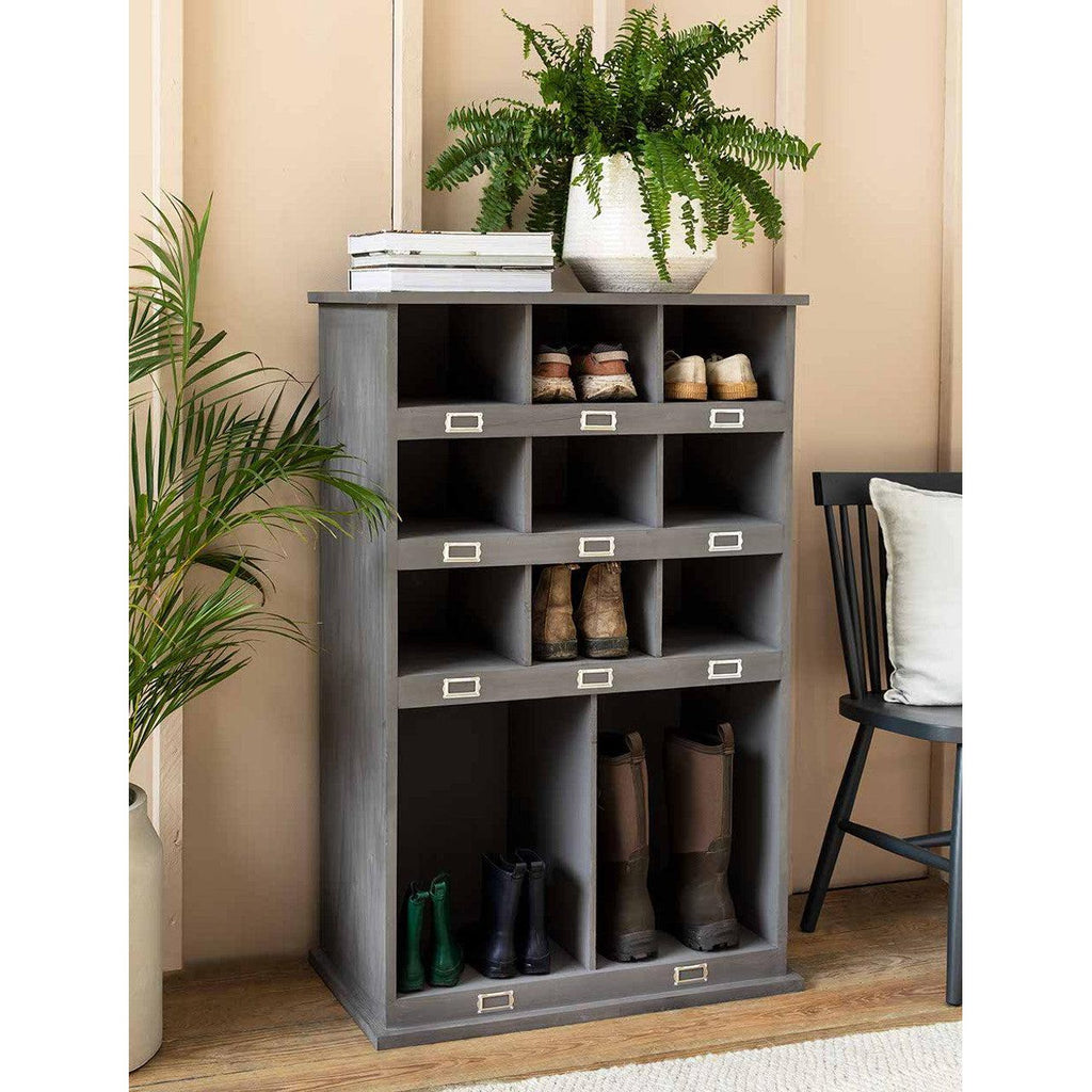 Chedworth Welly Locker | Tall | Charcoal - Shoe Storage - Garden Trading - Yester Home