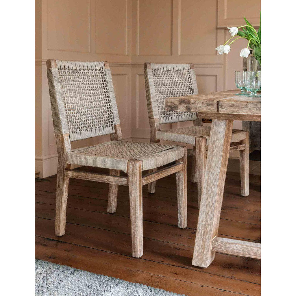 Chilford Dining Chairs | Set of 2-Outdoor Chairs & Loungers-Yester Home