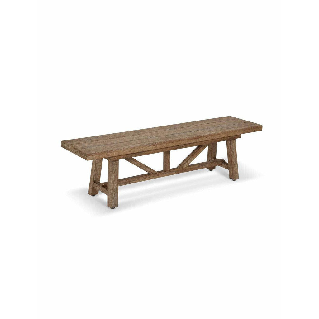 Chilford Solid Wood Bench | Small-Outdoor Chairs & Loungers-Yester Home