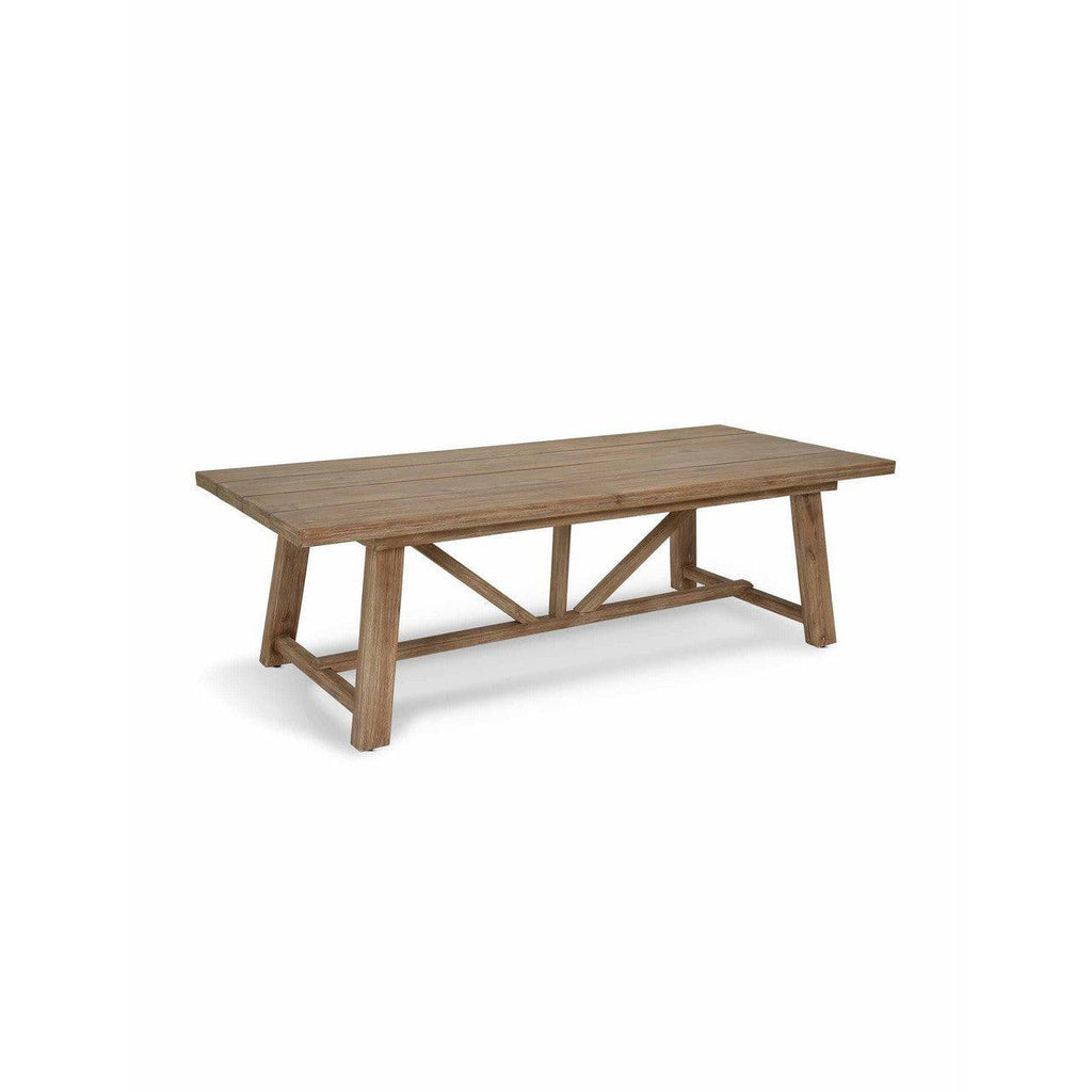 Chilford Solid Wood Dining Table | Large-Outdoor Dining Tables & Sets-Yester Home