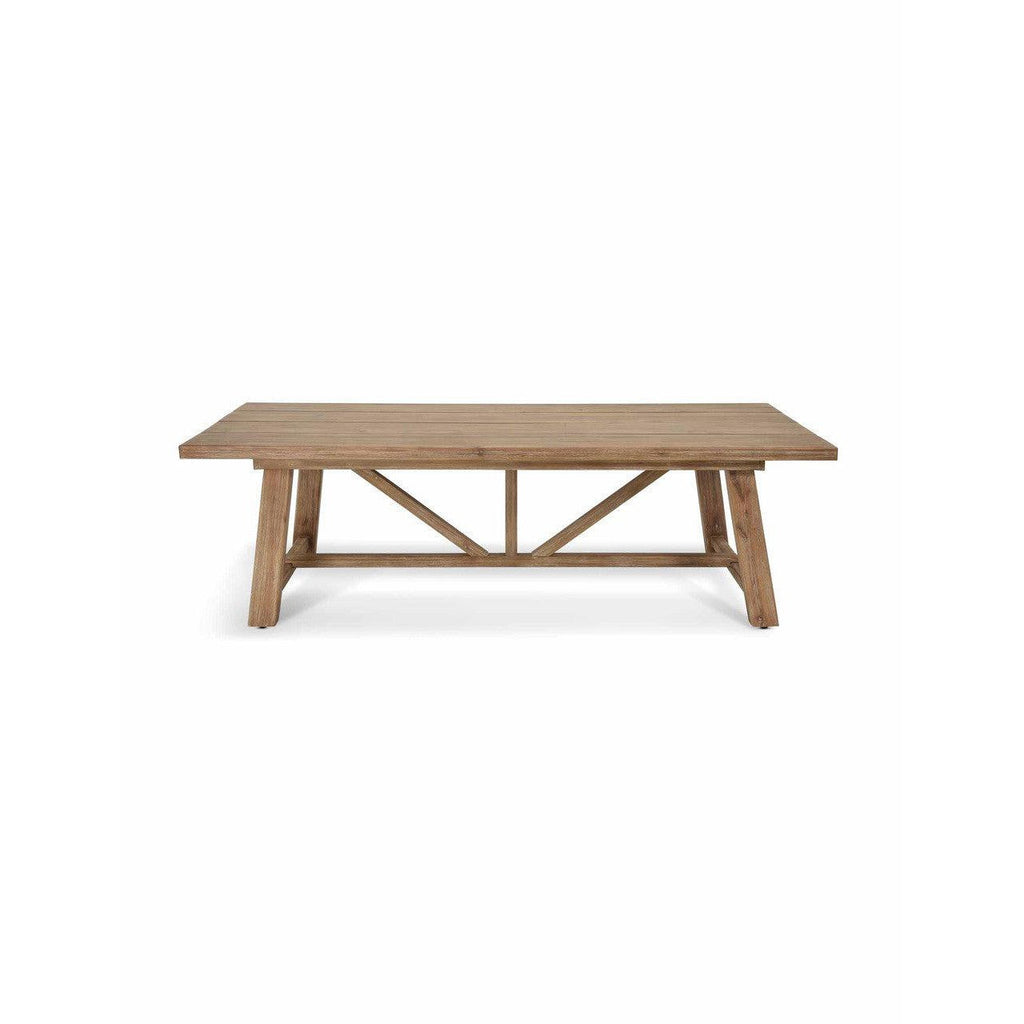 Chilford Solid Wood Dining Table | Large-Outdoor Dining Tables & Sets-Yester Home