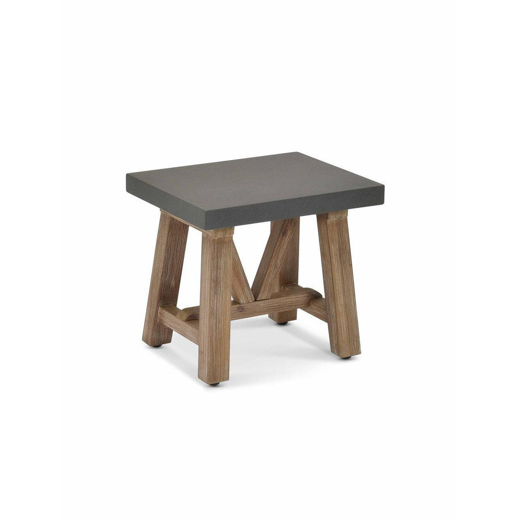 Chilford Stool | Grey - Outdoor Dining Tables & Sets - Garden Trading - Yester Home