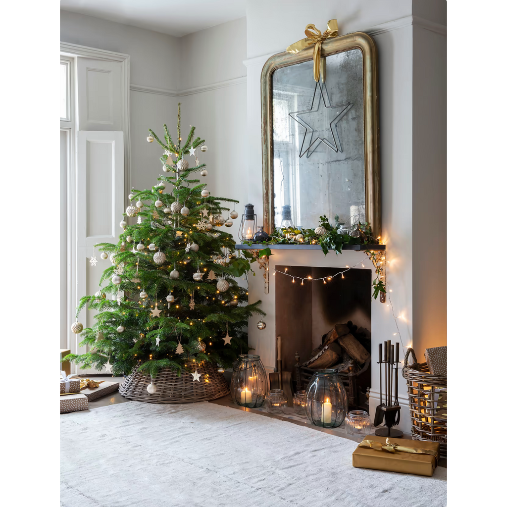 Christmas Tree Skirt Large Natural - Christmas - Garden Trading - Yester Home