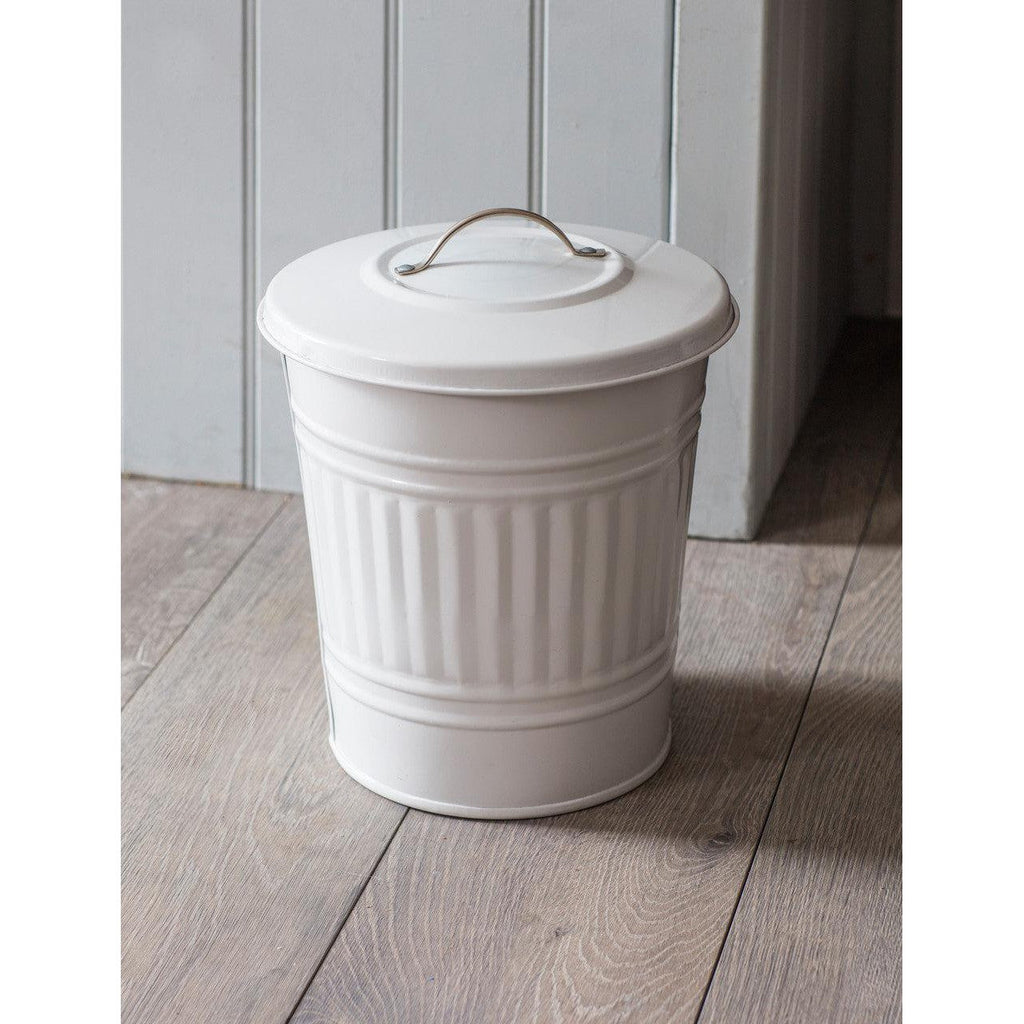 Classic Kitchen Bin | 46 litre | Chalk - Bins & Recycling - Garden Trading - Yester Home