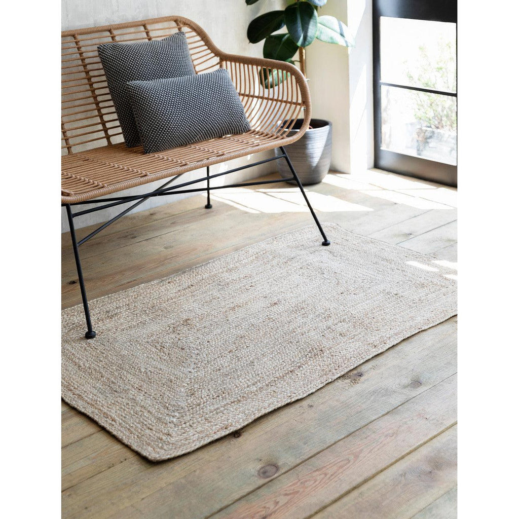 Classic Rectangular Jute Rug | 90x150cm PRE-ORDER Stock expected Late July - Rugs & Runners - Garden Trading - Yester Home