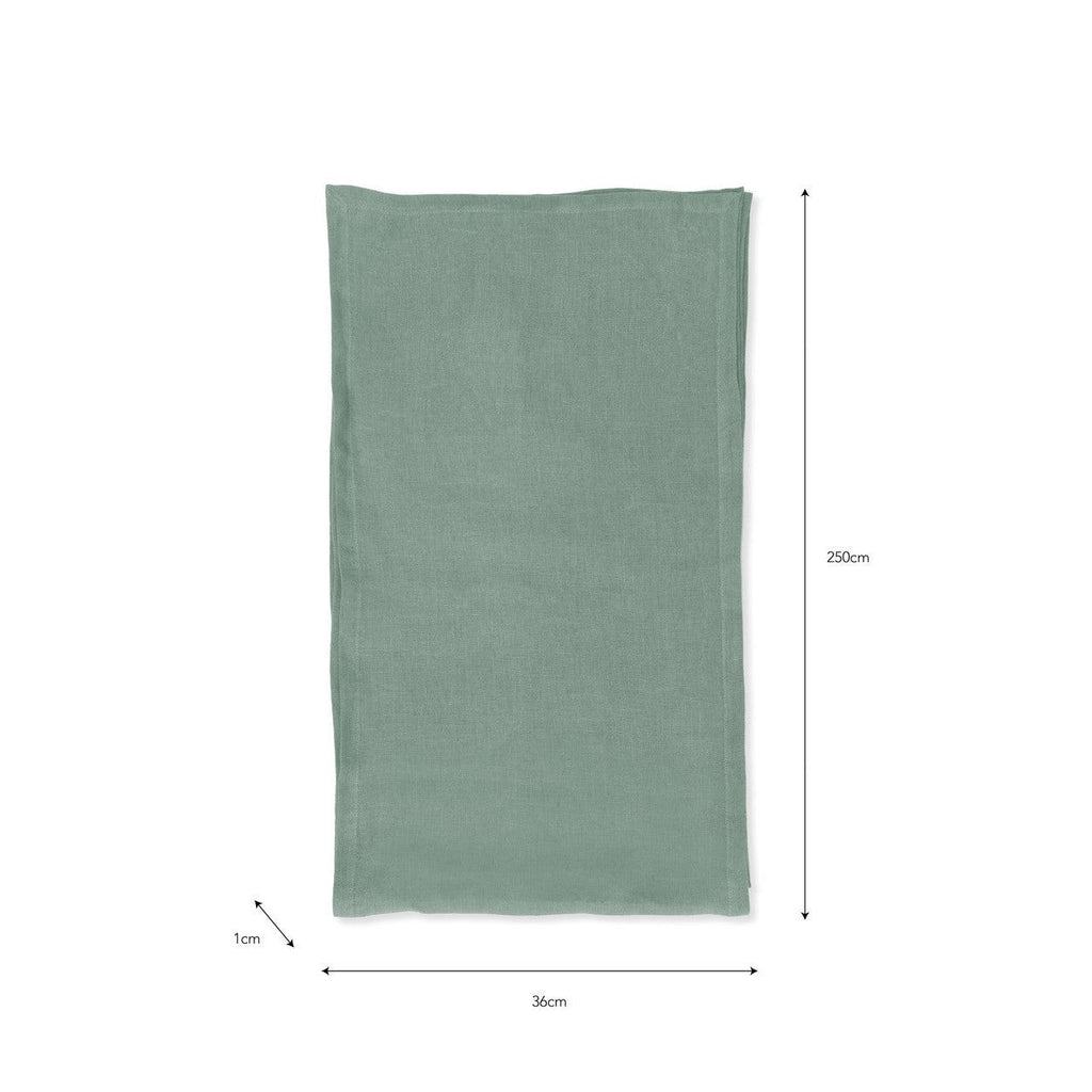 Classic Table Runner | Rosemary PRE-ORDER Stock expected Late August - Linens & Placemats - Garden Trading - Yester Home