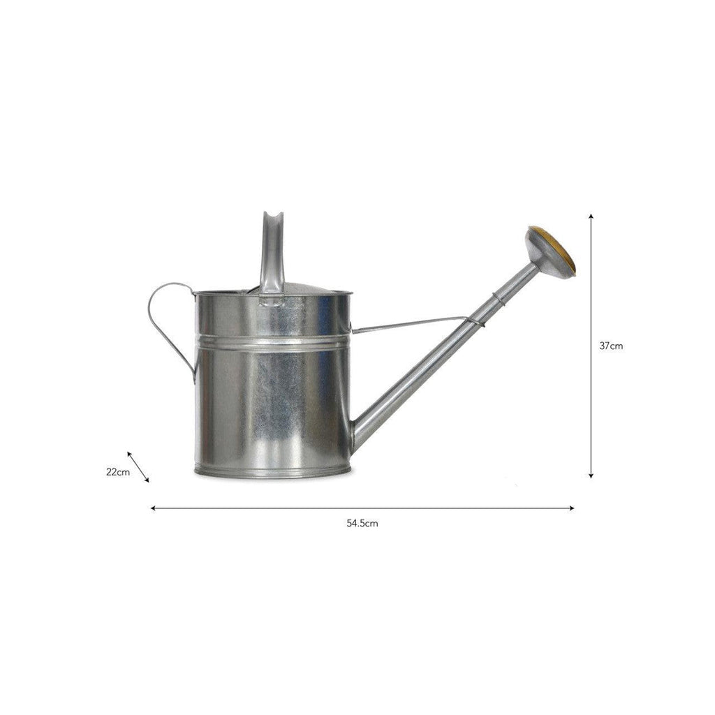 Classic Watering Can | 10L | Silver - Hoses & Watering - Garden Trading - Yester Home