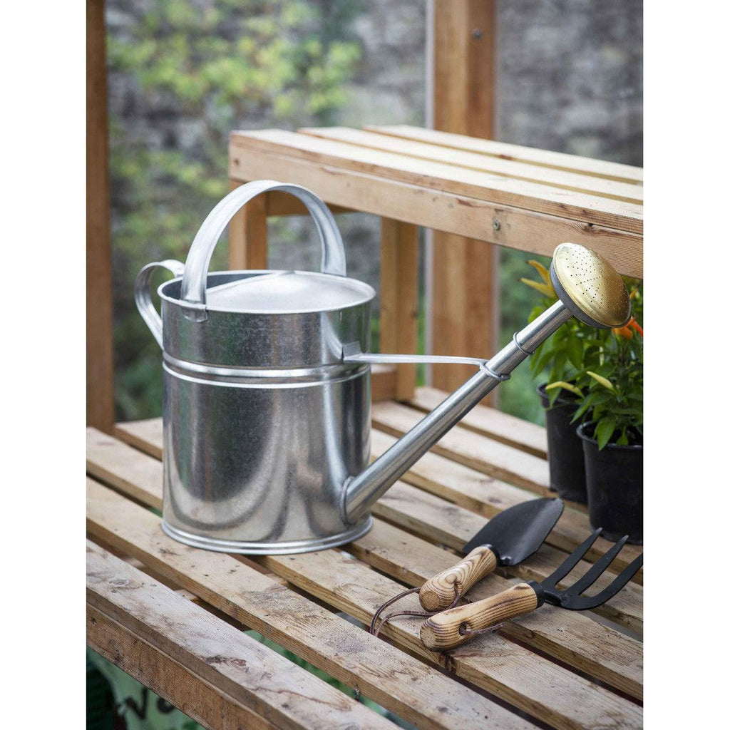 Classic Watering Can | 10L | Silver - Hoses & Watering - Garden Trading - Yester Home