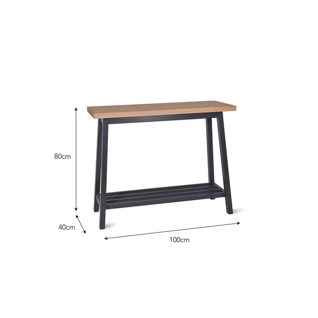 Clockhouse Console Table | Black - Consoles & Sideboards - Garden Trading - Yester Home