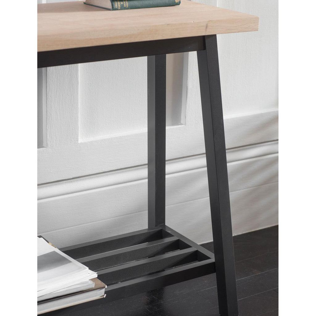 Clockhouse Hallway Bench | Black - Shoe Storage - Garden Trading - Yester Home