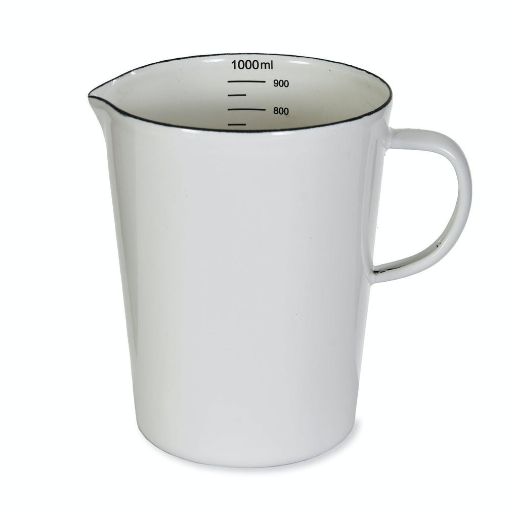 Enamel 1 Litre Measuring Jug-Jug-Yester Home