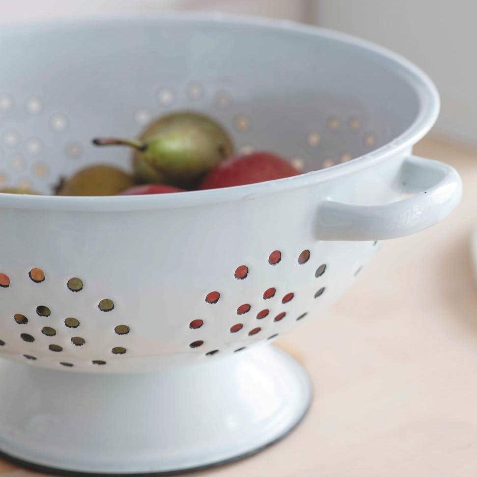 Enamel Colander-Enamelware-Yester Home