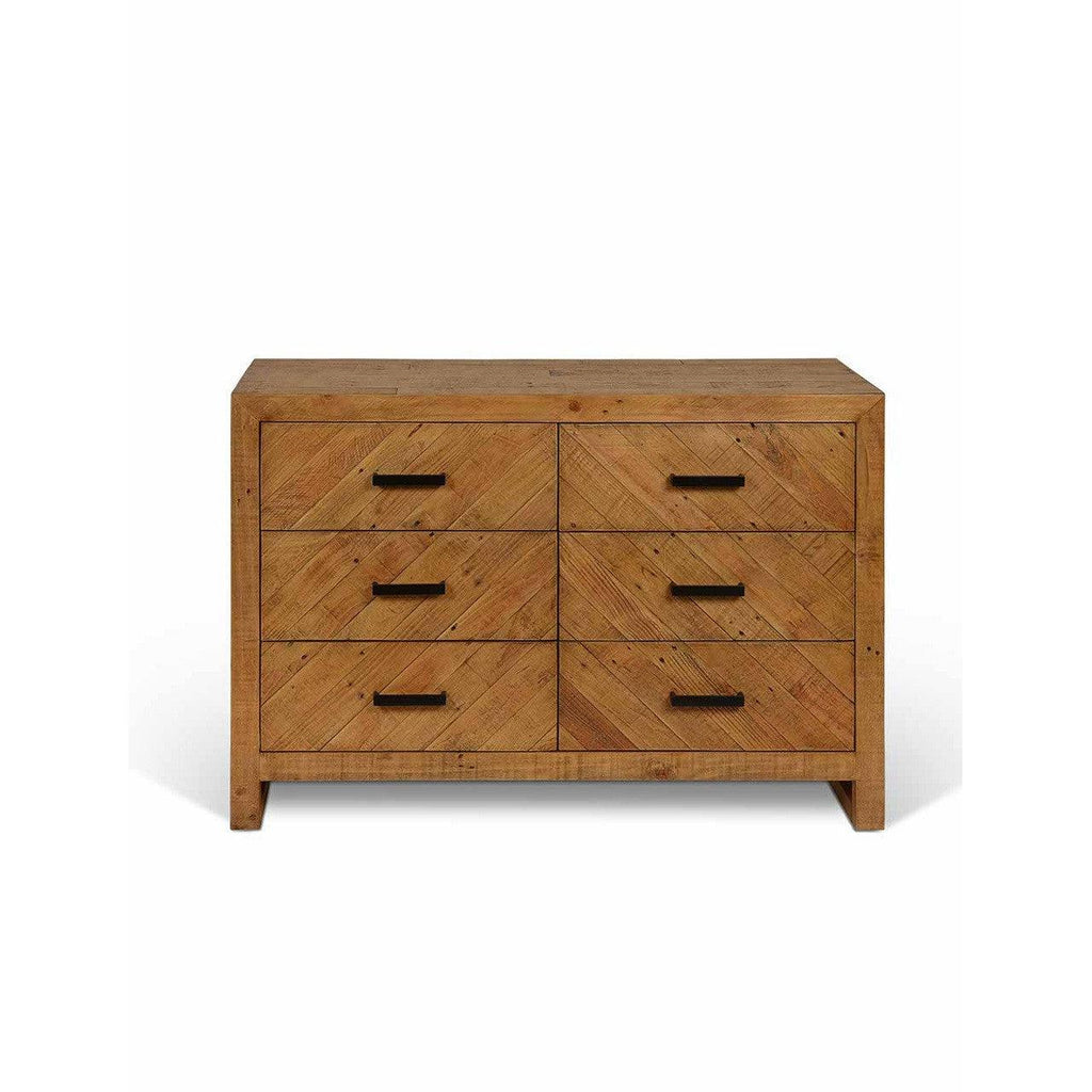 Fawley Chevron Chest of Drawers | Natural - Bedroom - Garden Trading - Yester Home