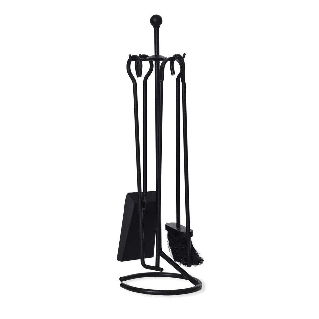 Filkins Fireside Tool Set | Black - Fireside Accessories - Garden Trading - Yester Home